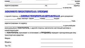 Что нужно делать продавцу при продаже автомобиля в Конверс