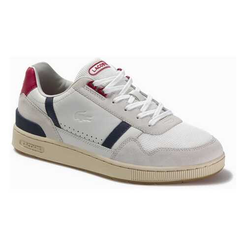 кеды мужские Lacoste T-CLIP 120 2 US SMA белые 41 RU в Конверс