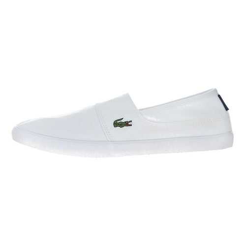Слипоны мужские Lacoste 733CAM1071 белые 10 FR в Конверс