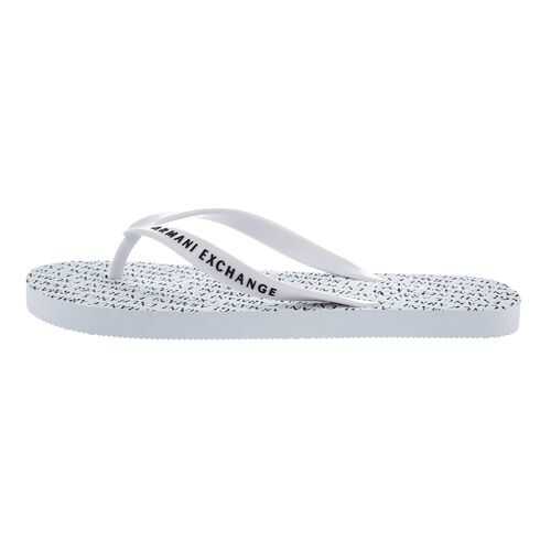 Шлепанцы мужские Armani Exchange XUQ001 XV150 белые 42 IT в Конверс