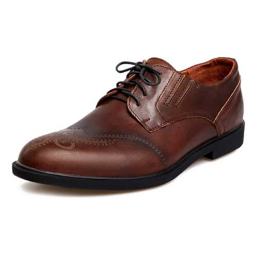 Туфли мужские Alessio Nesca 25806890 коричневые 41 RU в Конверс