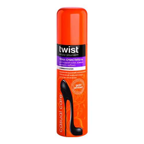 Аэрозоль для обуви Twist сasual пена-очиститель 150 мл в Конверс