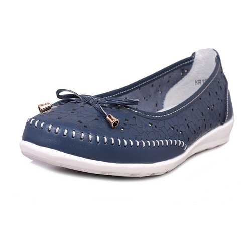 Балетки женские Alessio Nesca KR19S-42 синие 38 RU в Конверс