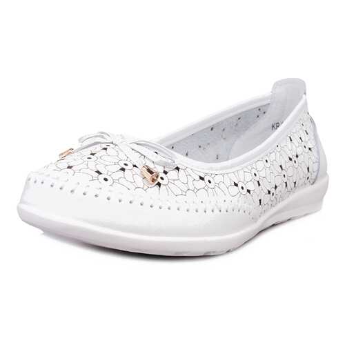 Балетки женские Alessio Nesca KR19S-42A белые 40 RU в Конверс