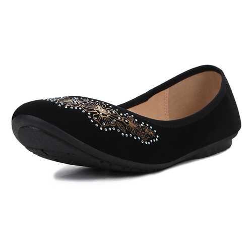 Балетки женские T.Taccardi 28406130 черные 39 RU в Конверс