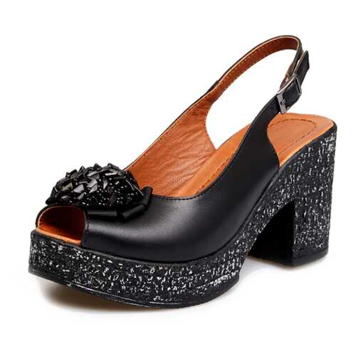 Босоножки женские Alessio Nesca 018066L0 черные 40 RU в Конверс