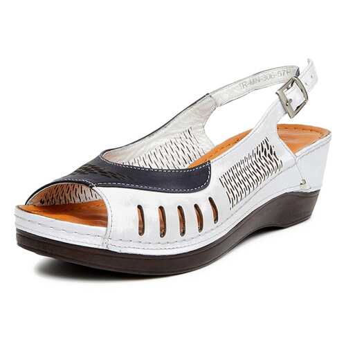 Босоножки женские Alessio Nesca 01806BB0 белые/синие 39 RU в Конверс