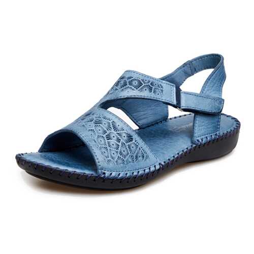 Босоножки женские Alessio Nesca Comfort 019060O0 голубые 40 RU в Конверс