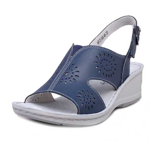 Босоножки женские Alessio Nesca Comfort 01906200 синие 36 RU в Конверс
