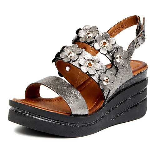 Босоножки женские Pierre Cardin 01806AT0 серебристые 39 RU в Конверс