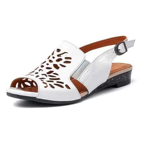 Босоножки женские Pierre Cardin TR-MN-K-1135 белые 38 RU в Конверс