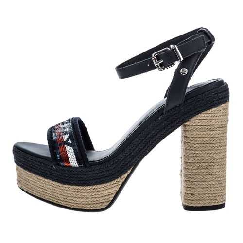 Босоножки женские Tommy Hilfiger FW0FW04717 синие 38 US в Конверс