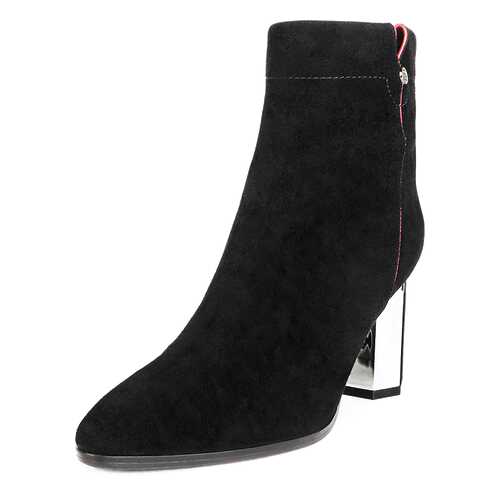 Ботильоны женские Pierre Cardin 021070U0 черные 38 RU в Конверс