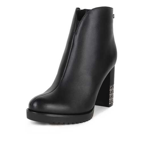 Ботильоны женские Pierre Cardin 02107560 черные 38 RU в Конверс