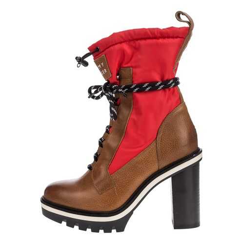 Ботинки женские Tommy Hilfiger FW0FW04345 681 коричневые 36 RU в Конверс