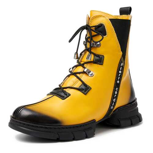 Ботинки женские Pierre Cardin W7127001 желтые 36 RU в Конверс