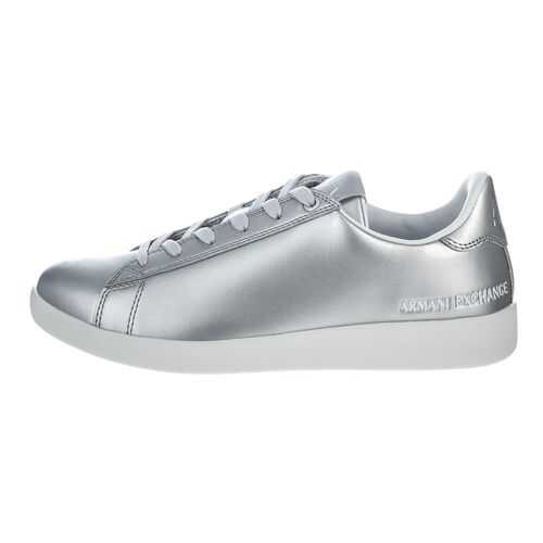 Кеды женские Armani Exchange XDX032 XV161 серебристые 37 IT в Конверс