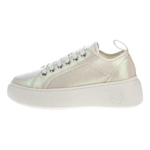 Кеды женские Armani Exchange XDX041 XV312 серебристые 37 IT в Конверс