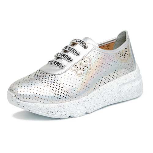 Кроссовки женские Pierre Cardin 710018215 серебристые 36 RU в Конверс