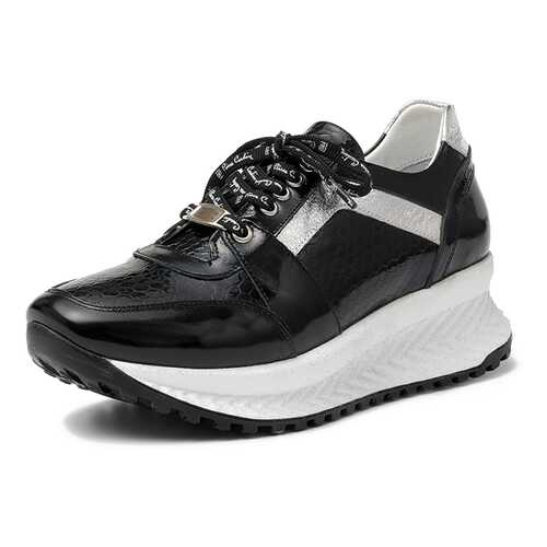 Кроссовки женские Pierre Cardin TR-MN-108-1712 черные/серебристые 39 RU в Конверс