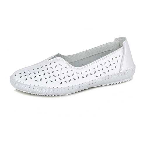 Эспадрильи женские Alessio Nesca Comfort MYZ20S-105 белые 41 RU в Конверс