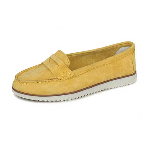 Лоферы женские Alessio Nesca DS20SS-11B желтые 37 RU в Конверс