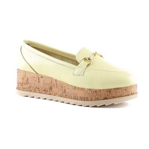 Лоферы женские Shoes Market 61-982 желтые 37 RU в Конверс