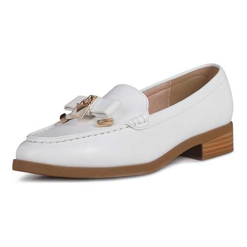 Лоферы женские T.Taccardi K0294LC-12C белые 40 RU в Конверс