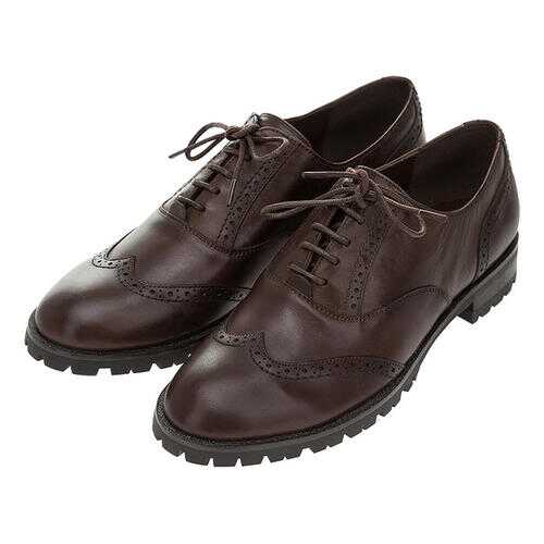 Полуботинки женские M.SHOES 1770751 коричневые 37 RU в Конверс
