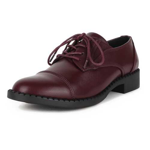 Полуботинки женские T.Taccardi K0490LC-3A бордовые 41 RU в Конверс