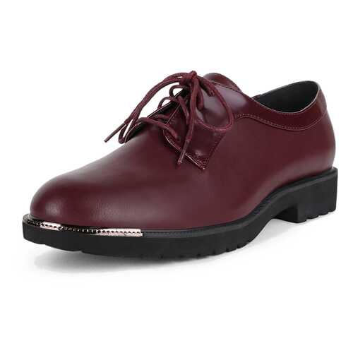 Полуботинки женские T.Taccardi K0585LC-3A бордовые 36 RU в Конверс