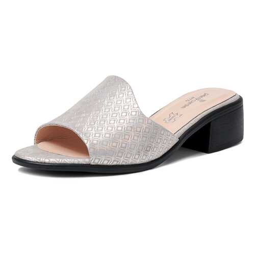 Сабо женские Pierre Cardin TR-MN-421-1295 серебристые 38 RU в Конверс