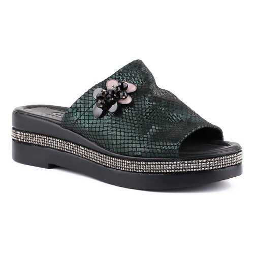 Сабо женские Shoes Market 66817428-PA-E201-BA91 зеленые 37 RU в Конверс