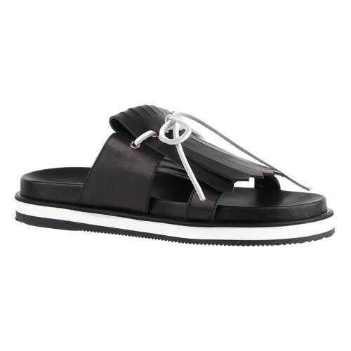 Шлепанцы женские Studio Pollini SA28033G01TW0000 черные 37 RU в Конверс