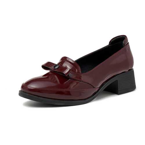 Туфли женские Alessio Nesca TR-BR-69-174-4A бордовые 38 RU в Конверс