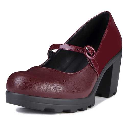 Туфли женские T.Taccardi K0480PM-3A бордовые 36 RU в Конверс