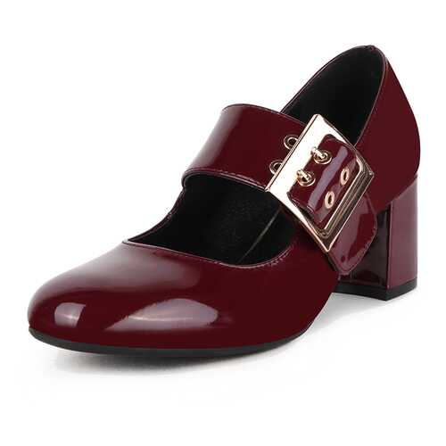 Туфли женские T.Taccardi K0569PM-1A бордовые 36 RU в Конверс