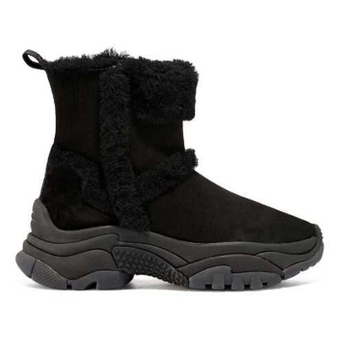 Угги женские Ash 83299 черные 38 RU в Конверс